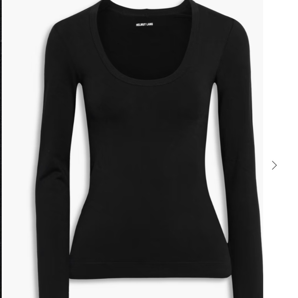 NWT Helmut Lang Stretch Jersey Top